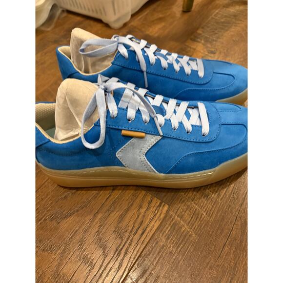 Dr. Scholl’s Time Off Win SIZE 9.5 BRAND NEW IN BOX Platform Sneakers Blue - Picture 4 of 9